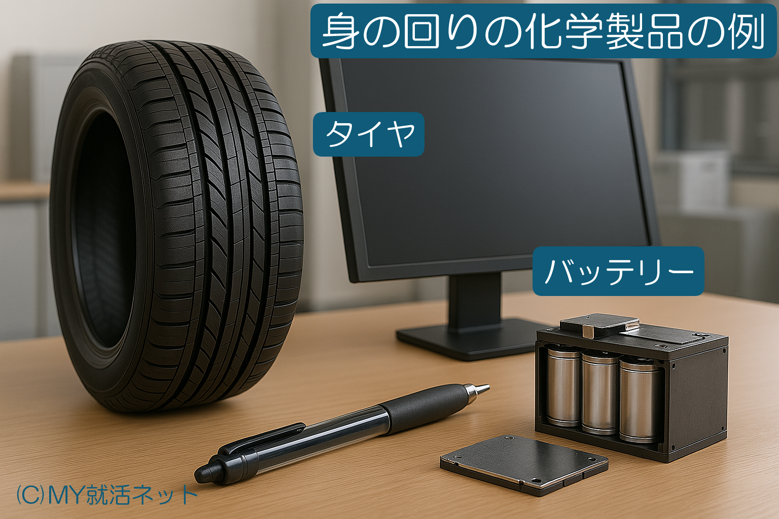 身の回りの化学製品|自動車・スマートフォン