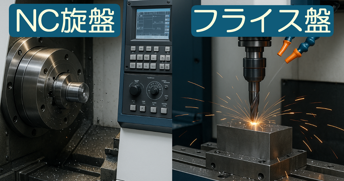 工作機械のイメージ|NC旋盤とフライス盤