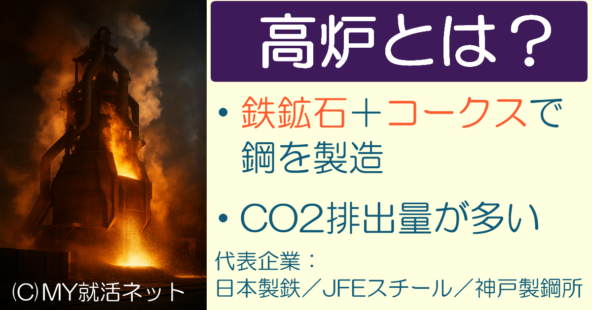 鉄鋼|高炉とは?