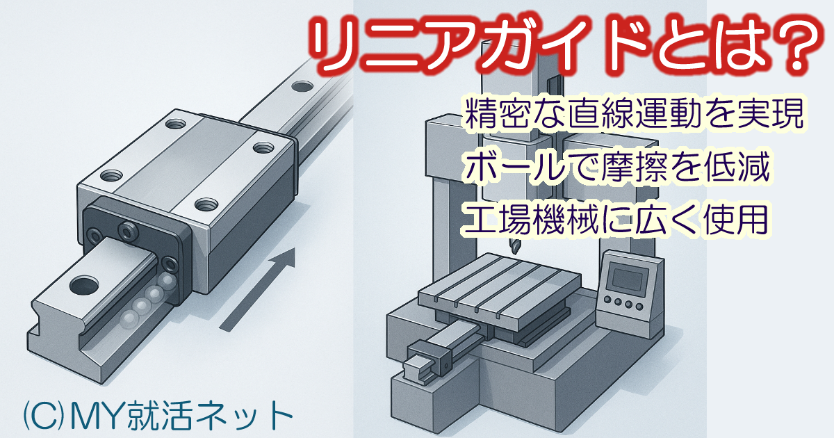 リニアガイドとは？その用途