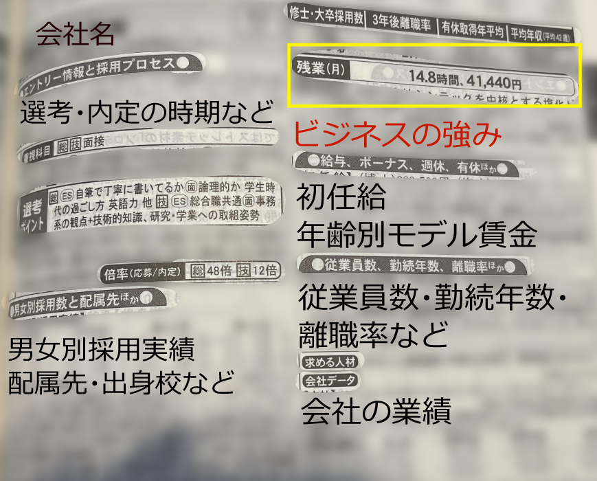 就職四季報|参考画像